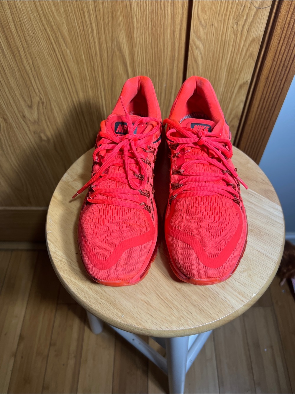 Nike Women's Neon Coral Athletic Running Shoes